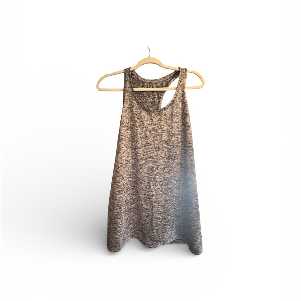 Under Armour Heather Gray Racerback Performance Tank